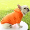 Fashion Dog Clothing Autumn And Winter Small Pet Clothes Thickening Warm Solid Color Two-Feet Hooded Wweater Casual Pet Products - Image 20