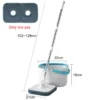 mops floor cleaning tools easy to drain Squeeze mop Household cleaning 360° spin home Floor mop cleaning brooms utensils house - Image 7