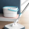 mops floor cleaning tools easy to drain Squeeze mop Household cleaning 360° spin home Floor mop cleaning brooms utensils house - Image 9