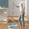 mops floor cleaning tools easy to drain Squeeze mop Household cleaning 360° spin home Floor mop cleaning brooms utensils house - Image 10