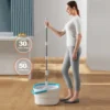 mops floor cleaning tools easy to drain Squeeze mop Household cleaning 360° spin home Floor mop cleaning brooms utensils house - Image 2